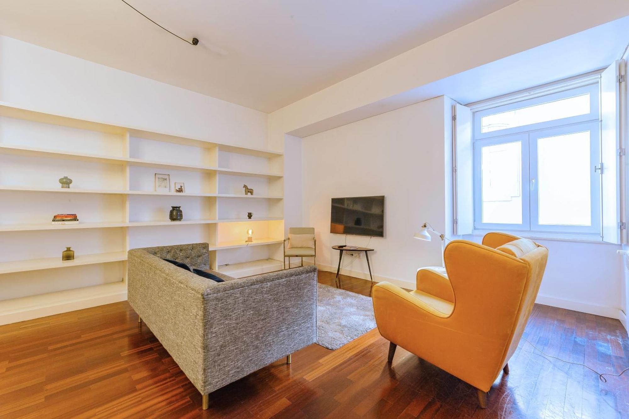 Chiado 2 Bedroom Elegant Apartment Lisbon Exterior photo